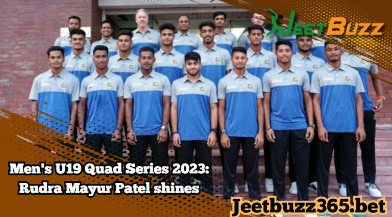 U19 Men's Quadrangular Series 2023: Rudra Mayur Patel Shines as India A and India B Secure Victories 4 U19 Men's Quadrangular Series 2023: Rudra Mayur Patel Shines as India A and India B Secure Victories