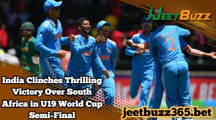 U19 World Cup Semi-Final: India Triumphs Over South Africa in Nail-Biting Encounter