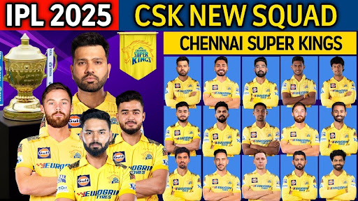 CSK Squad IPL Auction 2025: Building a Balanced Squad for IPL Glory
